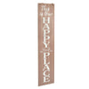 Happy Place | Nut House Double-Sided Hanging & Leaning Wall Sign